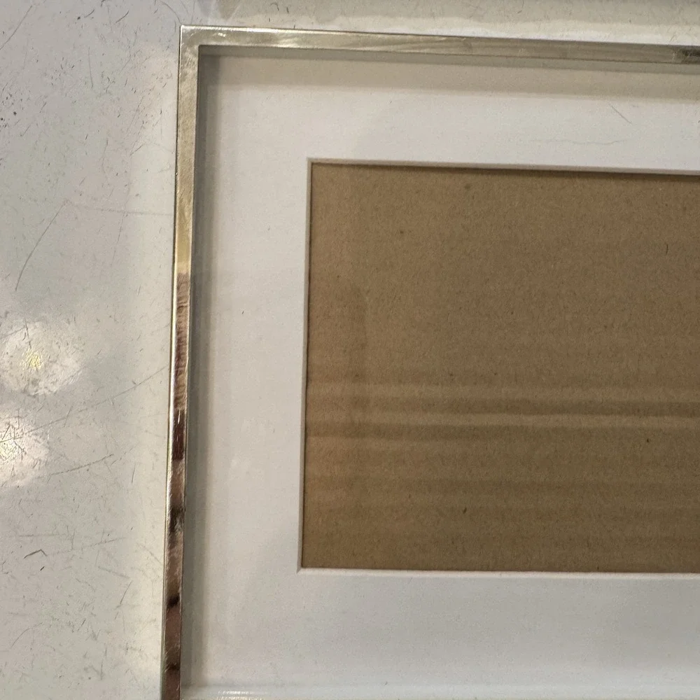 2 Picture Frames a 3D Horse and Rectangle - Holds 5x7‎ Photo Free Standing